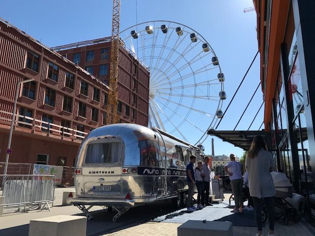 Roadshow mit Airstream in München