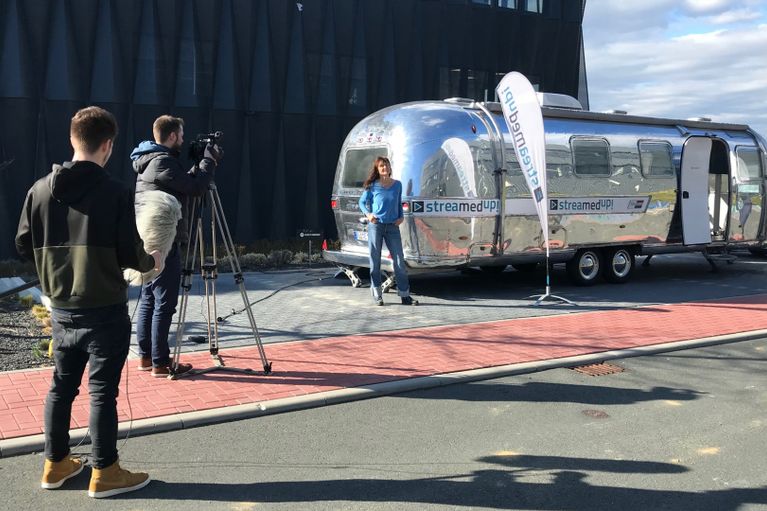 Backstage Messemobil Airstream